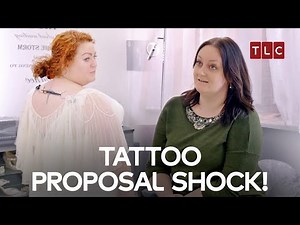 Tattoo Proposal Shocks Bride | Curvy Brides Boutique S3 E5 | TLC