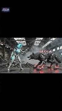 “Eden-09 vs Robo Wolf ⚡ The First Encounter | MechaVerse Battles Episode 2”