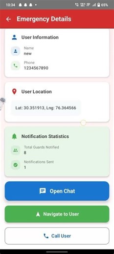 Campus Safe – Guard App