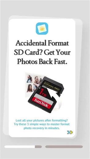 Recover SD Card Photos After Formatting (Works Even After Reset!)#sdcard #photorecovery