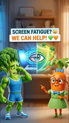 Screen Fatigue Relief: How to Save Your Eyes from Digital Strain! #EyeHealth #HealthTips #Wellness