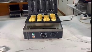 Commercial Corn Dog Waffle Maker Machine, 1600W 4Pcs Electric Non Stick Waffle Machine Hot Dog Baker Grill Waffle Baker Waffle Stick Maker for Bachelorette Party Favor