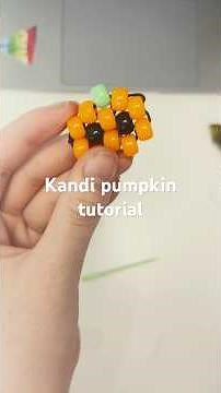 Kandi pumpkin tutorial