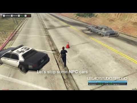 FiveM Police Prop Spawner (with NPC stop cars)