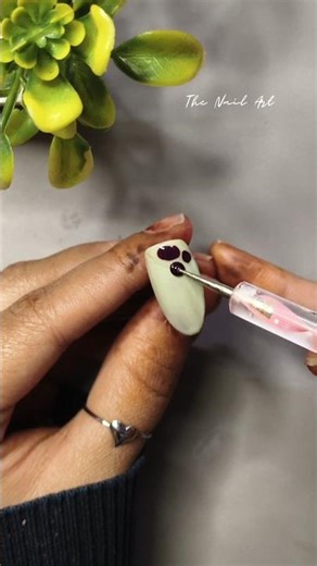 Printed nail art tutorial 💅❤️ #nails #nailart2026 #shortvideo #tutorial