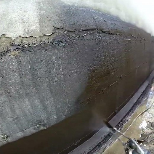 Imperméabilisation de fondation avec membrane élastomère giclée