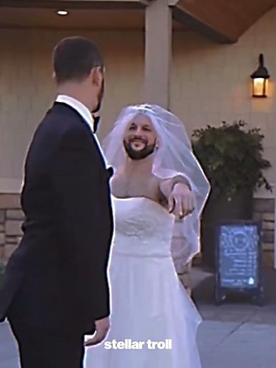 Men Dress As Bride☠️👰