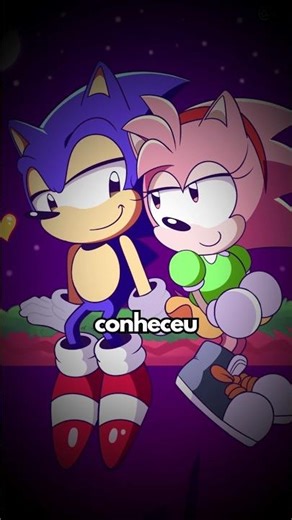 COMO O SONIC CONHECEU A AMY? #sonic #sonicthehedgehog #jogos #sega #amy