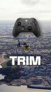 Dauphin Trim with Xbox Controller #msfs2024 #helicopter #aviation #xbox #xboxcontroller