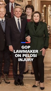 75K views · 1K reactions | House Foreign Affairs Chairman Michael McCaul reveals how Speaker Emerita Nancy Pelosi posed for a photo right after she fell down a set of marble stairs at an official engagement in Luxembourg. The injury led to Pelosi receiving hip replacement surgery. | CNN Politics | Facebook
