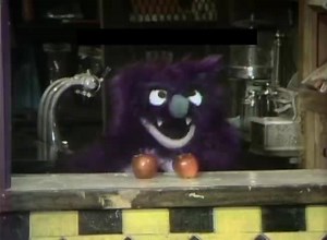 1.1K views · 59 reactions | Jerry Nelson performs a purple Muppet subtracting apples from the window counter at Hooper's Store in 1979... | Muppet Wiki | Facebook
