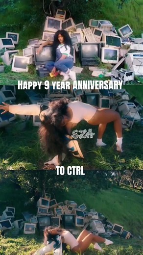 9 years of ctrl 📺🌱 #sza #ctrl #foryoupage #szactrl #campctrl | Sza Official