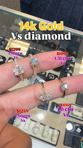 ICE HUB JEWELERS on Instagram: "14k diamond rings 😍"