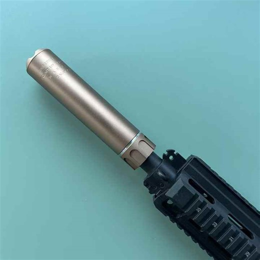 Metal Tracer for Gel Ball Blaster Toy Gun Flashing Tracer Silencer Airsoft Spitfire Tracer with 14mm