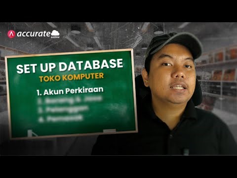 Set Up Database Accurate Online Untuk Toko Komputer Part 1 (Akun Perkiraan)
