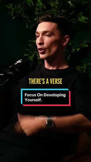 Bible Verse: Focus on Developing Yourself
