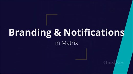 Setting up Branding and Client Portal Notifications in Matrix