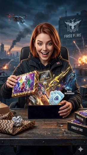 न्यू !5₹⛳ free fire🚀#मजा आ गया❗gift box 🕹unboxing box 🔮