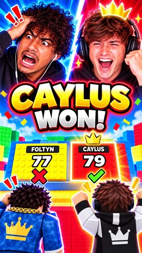 Roblox: Caylus Beat Foltyn AGAIN… Guess My Number! 😂💀