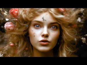 Dancing girl from the forest (AI generated. VR 180 format)