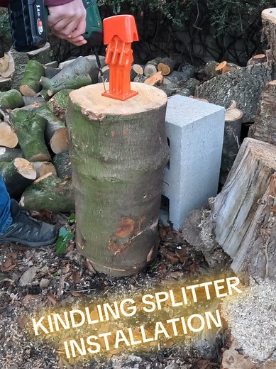 Installing the Forest Master Manual Log Splitter