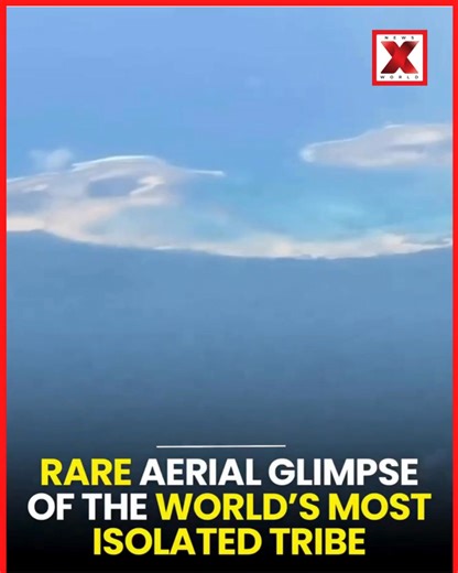 A rare aerial sighting of a plane flying above the mysterious North Sentinel Island — home to the world’s most isolated tribe, the Sentinelese. The island remains off-limits under Indian law to protect both the tribe and outsiders. This footage is a reminder of one of the last untouched civilizations on Earth. #northsentinelisland #indianocean #viral #trendingreelsvideo | NewsX