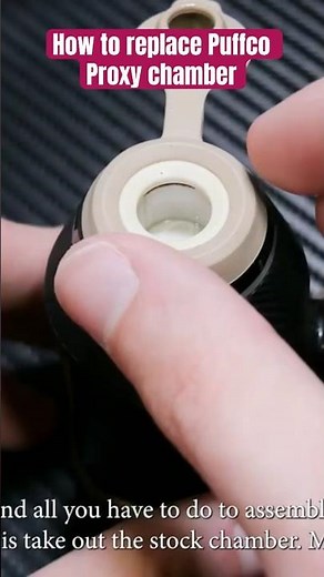 How To Replace Puffco Proxy Chamber with an Upgraded Chamber #shorts