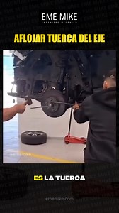 684K views · 10K reactions | Soltar la tuerca del semi eje de un vehículo. #ememike #mecanica #mecanicaautomotriz | EME MIKE | Facebook