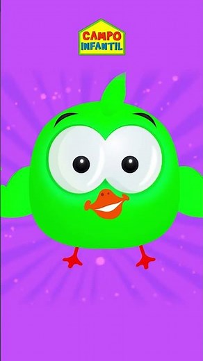 Lucky Ducky colorido jugando con bola #shorts #dibujosparaniños #campoinfantil