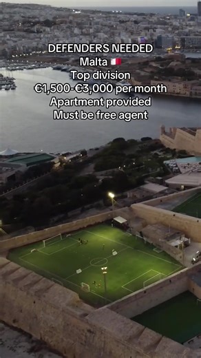 Malta has proven itself to be a great alternate league for players struggling to break through in the ‘bigger’ footballing countries. Applications open on My Football Future. #footballopportunity #procontract #defender