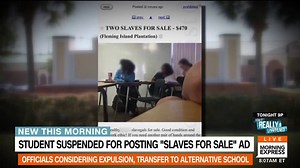 11K views · 73 reactions | A Florida high school student is in trouble after posting a racist joke ad on craigslist | Morning Express with Robin Meade | Facebook