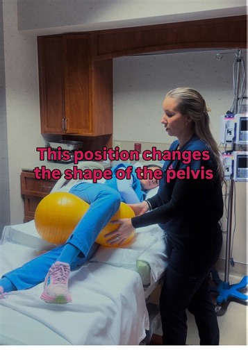 What looks simple is often highly intentional. Using tools like the peanut ball can change pelvic shape, increase the pelvic outlet, and support fetal descent and rotation…especially when a baby feels “stuck.” This is one of my specialties: recognizing when labor needs more space, then using positioning to help babies find their way through the pelvis. When anatomy and technique align, pushing often becomes more efficient…not more forceful. This is the quiet work that changes outcomes.