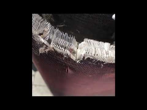 Carrier condenser 2 row coil cleaning