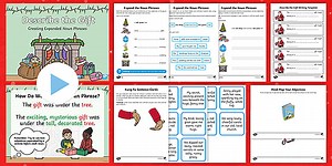 Expanded Noun Phrases: Describe the Gift Resource Pack