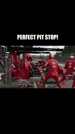 Flawless Ferrari Pit Stop at Spa! So Satisfying 🇧🇪 #fypusa #caughtin4k #usa #F1 #shorts