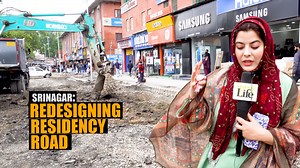 67K views · 1.1K reactions | Ahead of May-23 G20 meeting, the residency road #Srinagar is undergoing massive construction work under #SrinagarSmartCity project. Watch Iqra Akhoon report | Kashmir Life | Facebook