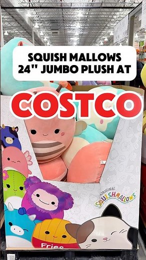 Jumbo 24” Squishmallows at Costco! 🧸✨ Must-Have Plush! #costco #squishmallows #plushies