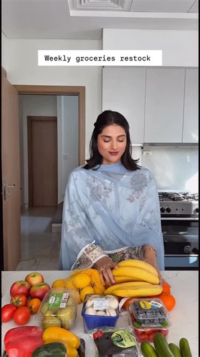 VirdahJavedKhan | Weekly grocery restocked 🥔🥦🍆🥒🥕 Thanks to @instashop_app! You can use code FAB50 when using a FAB or Dubai First Mastercard Credit card and... | Instagram