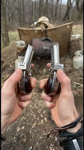 I keep one in each pocket ( M-1 Derringer 45colt )