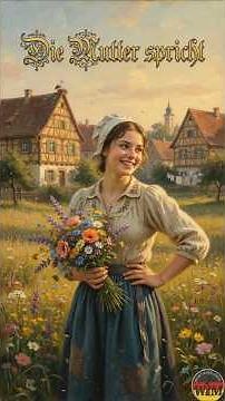 The mother speaks 😂 Funny old German folk song – 18th century