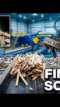 How MRF Facilities in Atlanta Separate and Recycle Construction Waste #wastemanagement #waste