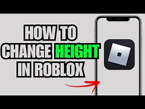 How To Change Your Height In Roblox (Make Your Roblox Avatar Taller Or Shorter)