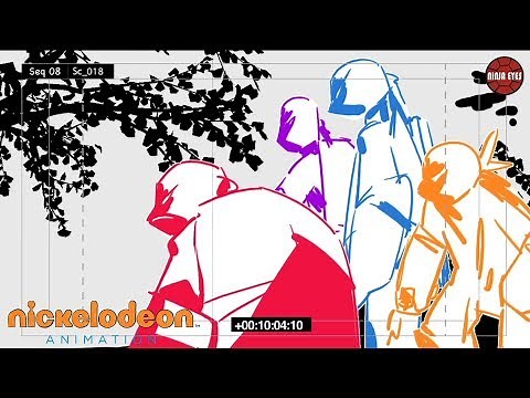 Turtles vs Usagi | Teenage Mutant Ninja Turtles | Nick Animation