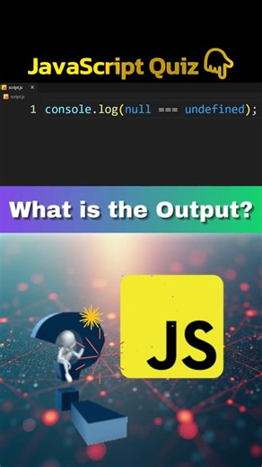 JavaScript Quiz: null vs undefined | #shorts #javascripttips