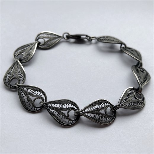 Filigree Bracelet Marisol - Silver Bracelets - Filigree Jewelry - Sterling Silver Jewelry - Handmade Bracelet - Women Jewelry - Gift Idea - Etsy Canada