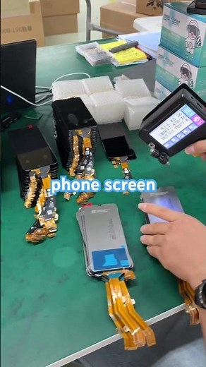 LCD Screen Testing & Marking Process | Real Factory Footage 👀