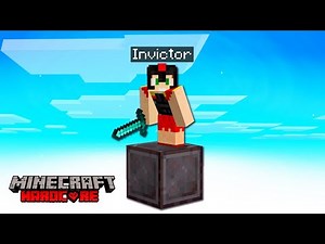 NADIE SOBREVIVE 100 días en 1 BLOQUE 😱 Invictor y Mayo97