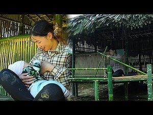 Solo Mom Builds Dream Bamboo KITCHEN! 👩‍🍳 Hardship & Triumph in Off-Grid Home Build