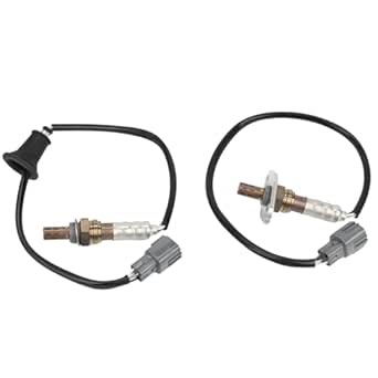 JDMON 2PCS O2 Oxygen Sensor Upstream Downstream Replacement for 1998-2002 Toyota Corolla, Chevrolet Prizm L4 1.8L Compatible with 234-4205, 234-4061