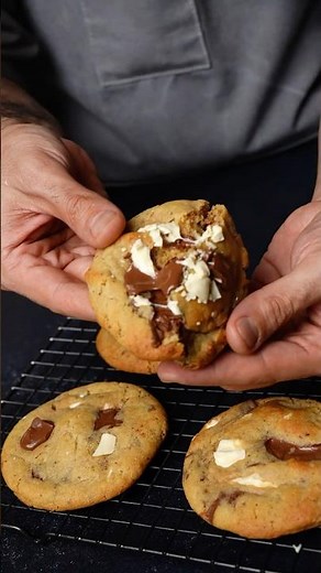 The best cookie in the world 🍪 | Simple recipe with perfect results #recipe #cookies #chocolate